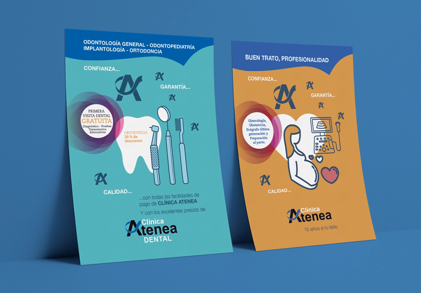 Folletos clinica atenea sanidad privada