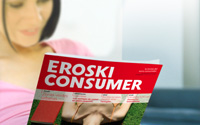 Diseño y rediseño Revista Eroski Supermercados | DUPLO Comunicación Gráfica | Estudio de diseño gráfico, web y editorial.